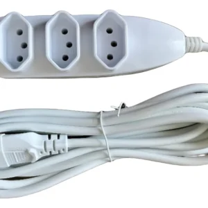 EXTENSAO ELETRICA 03 TOMADAS 03 PINOS 10A 3M EXT 3003 BR(INTELBRAS-SC)