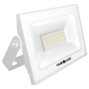 Refletor de LED 20W 6500K Bivolt Branco - Ourolux