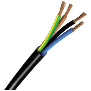 Cabo PP 4x2,5mm 1 Metro Preto - Sil