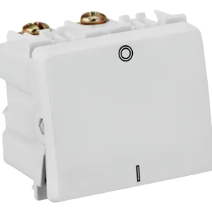 Modulo Duplo Interruptor Bipolar Simples Branco 25A 19135-30