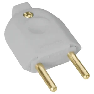 Plugue Macho 2P 10A Cinza - Tramontina