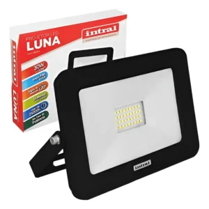 Refletor de LED 30W Branco Bivolt Preto 1750lm - Intral