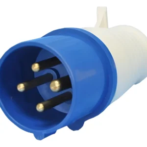 Plug Industrial 3p+t 32a 220v 9h Azul 024-9 - Jng