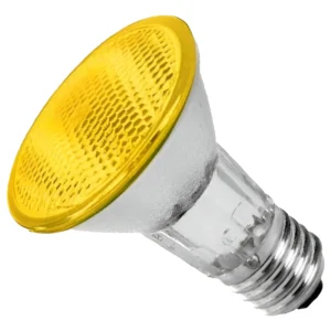 Lâmpada Par 20 50W 110V Amarela - Foxlux