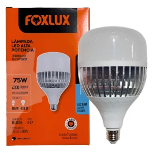 Lâmpada De Led Bulbo 75w Branca E40 - Foxlux