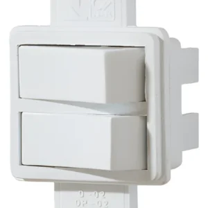 Conjunto 2 Interruptor Paralelo 0641 Sem Placa - Fame Blanc