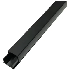 Canaleta 10mm Preta Com Adesivo 2610DFPTO - Perlex