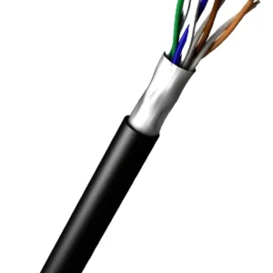 Cabo F/UTP 24AWGx4P Homologado Cat5e Dupla Capa Blindado 500Mts