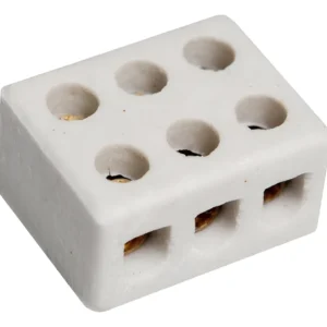 Conector Em Porcelana/sindal Trifásico 10mm 04.12 - Foxlux