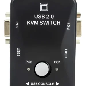 KVM 2 Portas VGA 2 USB
