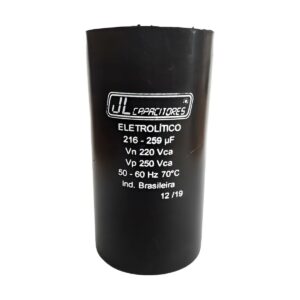 Capacitor Com Suporte e Tampa 216-259 220V - JL