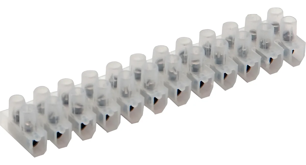 Conector em Barra/Sindal 6mm 212 Branco - Brasfort