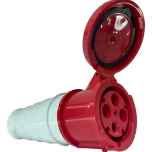 Acoplamento 3p+t 63a 380v Vermelho Mgi-234 6h Jng