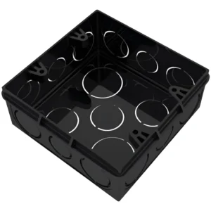 Caixa de Luz Pvc Preta 4x4 - Tigreflex