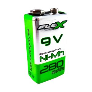Bateria Recarregavel 9V 280mAH - Flex