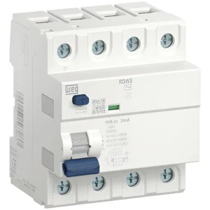 Interruptor de Fuga 4P 300mA 80A 300-80-4-D34 RDWS - Weg