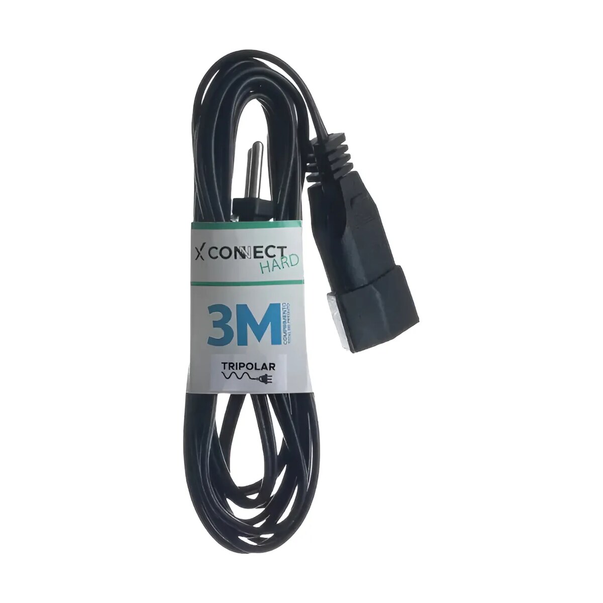 Extensão Prolongadora Connect Hard 2P+T 20A 3 Metros Fioxlux