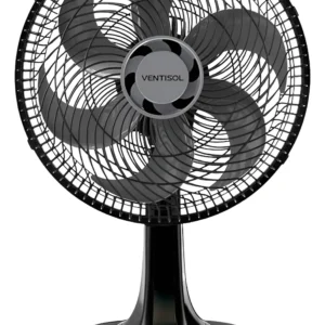 Ventilador De Mesa Oscilante Turbo 6p 30cm 110v Pt - Ventis