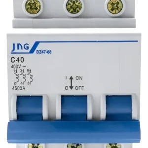 Disjuntor Tripolar De 40a Curva C - Dz47-63 Jng