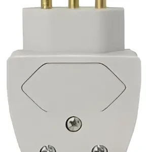 Plug Macho 90° 10a Cinza 615872 - Pial