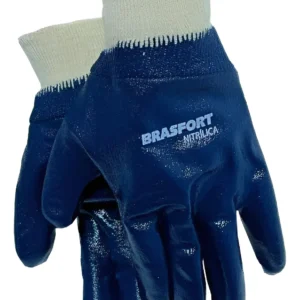 Luva Tricotada Nitrilica T.08 7977 - Brasfort