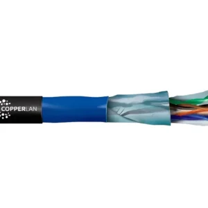 Cabo F/UTP 24AWGx4P Homologado Cat6 Dupla Capa Blindado 500Mts