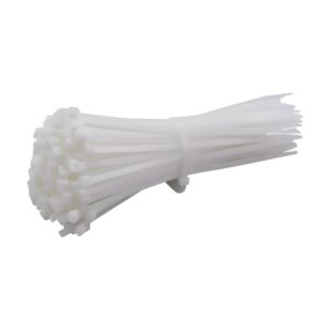 Abraçadeira Nylon 150x2,5mm Branca Com 100 - Fertak