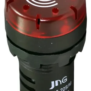 Sinaleiro Cigarra 22,5mm JAD1622 12V Vermelho - JNG