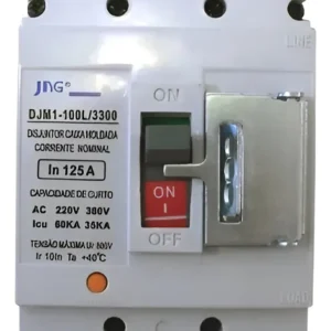 Disjuntor Tripolar Fixo 80a 50ka - Djm1-100l - Jng