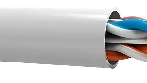 Cabo Lan 4Px24 Homologado Cat6 CMX 305Mts Branco Furukawa