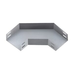 Curva Horizontal Lisa Galvanizada A Fogo 200x100mm