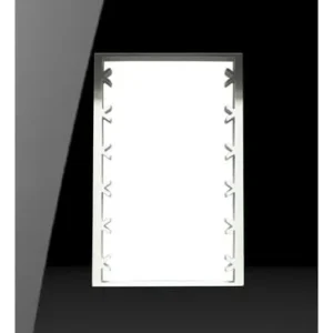 Placa 4x2 3 Postos Class Black Piano 85528 - Inova Pro