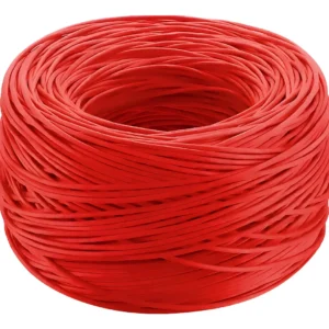 Cabo U/UTP 23AWGX4P Cat6 100Mts Vermelho MPT