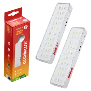 Luminaria de Emergencia 30W 2 Farois - Ourolux