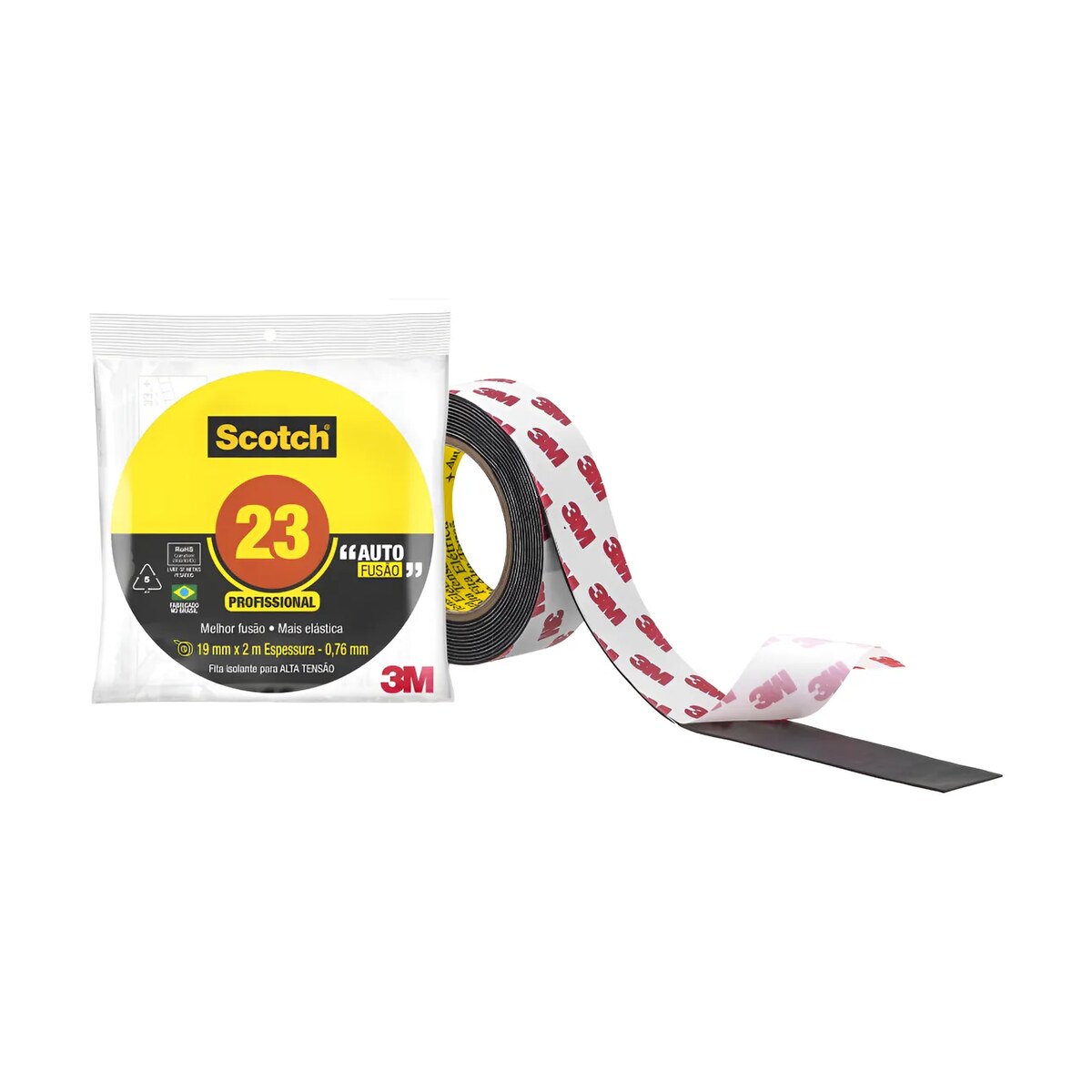 Fita Isolante Auto Fusão 19mm X 2 Metros - 3M