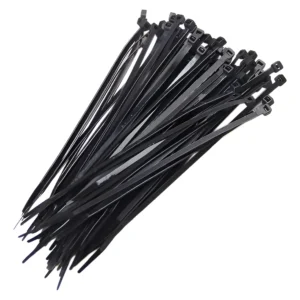 Abraçadeira Nylon 200x3,6mm Preta Com 100 - Fertak