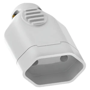 Plug Fêmea Com Prensa Cabo 20a Cinza 1420 - Ilumi