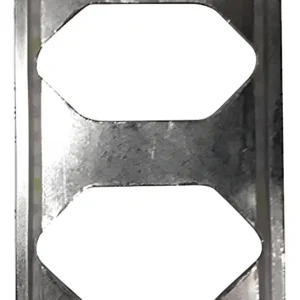 Placa Para Condulete 3/4 2 Teclas - Daisa