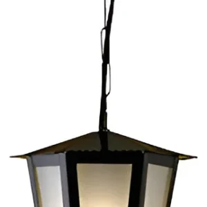 Arandela Pvc Teto Preto LA001 - Condulai