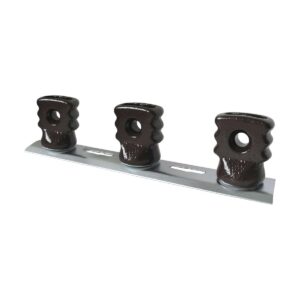 Braquete 3 Polos Com Parafuso Porcelana - Dumon