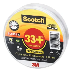 Fita Isolante 19mmx20Mts Scotch 33+ 3M
