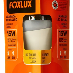 Lâmpada De Led Bulbo 15w Amarela - Foxlux