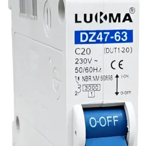 Disjuntor Unipolar 20V - Lukma