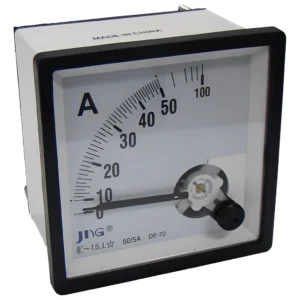 Amperimetro Ferro Movel 48x48 100a/5 Cp-t48 - Jng
