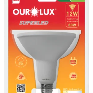 Lâmpada de LED Par 38 12W 3000K - Ourolux