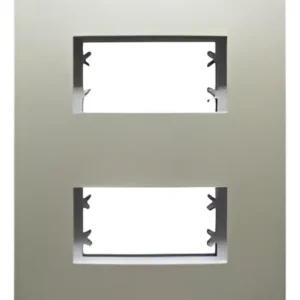 Placa 4x2 2 Postos Separados Class Champanhe 85427 Inova Pro