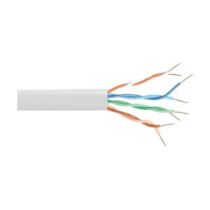 Cabo Lan Cat5 Homologado Branco 1 Metro