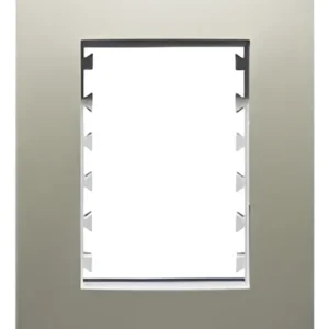 Placa 4x2 3 Postos Class Champanhe 85428 - Inova Pro