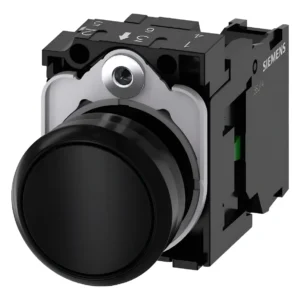 Botão Para Comando MET MOM 1NA Preto - Siemens