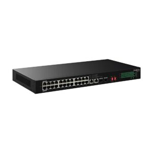 Switch Não Gerenciável Fast Ethernet HI-PoE 24 Portas S1126F-HPA - Intelbras